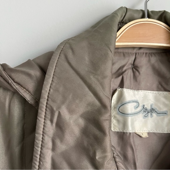 Croydon Vintage Quilted Trench - Picture 8 of 9